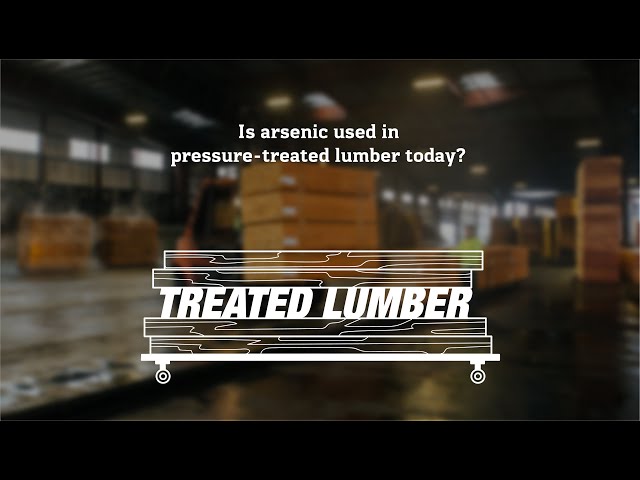Is Arsenic Used in Pressure-Treated Lumber Today?