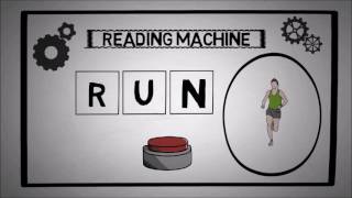 LET'S READ CVC WORDS, MIDDLE 'U' READING MACHINE, CAPITAL LETTERS