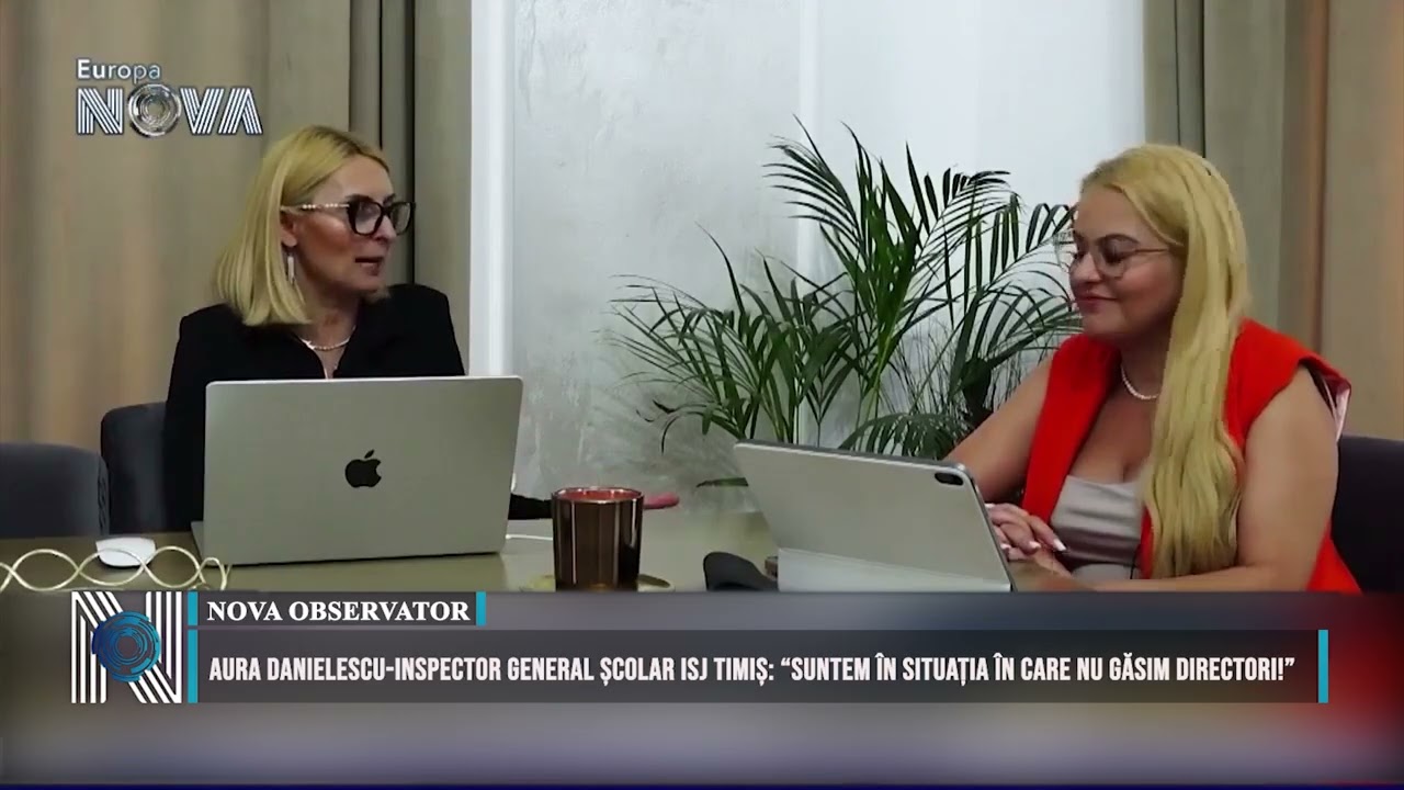Aura Danielescu-inspector general școlar ISJ Timiș: “Suntem în situația în care nu găsim directori!”