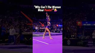 Do You Think The Gymnasts Should Be Able To Choose?🤔 #gymnastics #gymnast #women #livvydunne