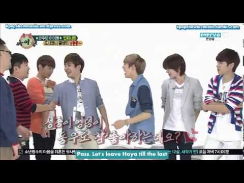 130501 weekly idol Infinite ep 1  3 3) English Subs (480p)