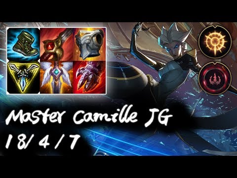 Master Camille Jungle vs Elise | Korea High Elo Replays