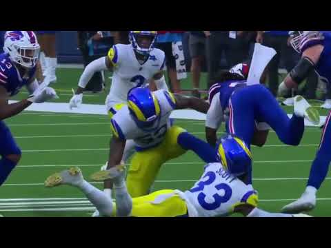 James Cook Fumbles on his First Career Carry | Bills vs Rams