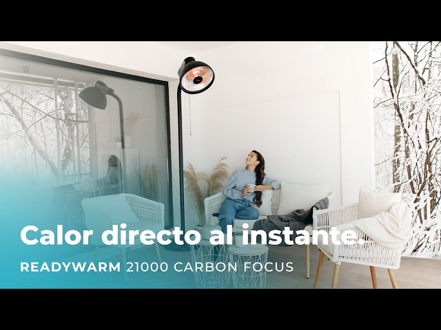 Heizstrahler Cecotec ReadyWarm 21000 Carbon Focus 2100 W IP24 3 Leistungsstufen video