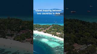 This is where Malaysia and Thailand Meet 🌴 | Island hopping from Langkawi to Koh Lipe #island