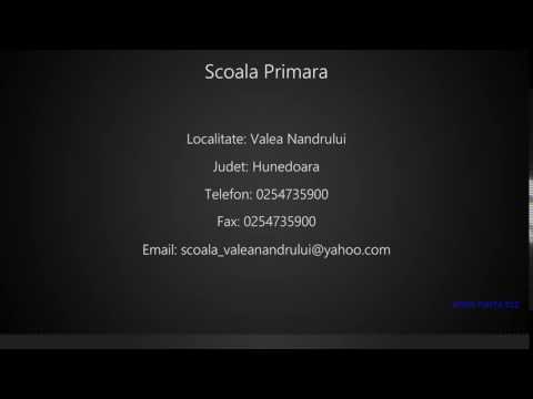 Scoala Primara Valea Nandrului