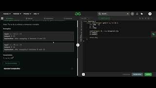 Download the video "Swap 2 variables - Java"