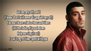 Download lagu ZAYN - Me, Myself And I (Beyonce Cover) (Lyrics) |LyricalByKFB mp3