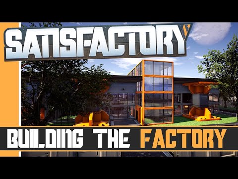 Building the 100% Efficient Heavy Modular Frame Building Part 1 - Satisfactory Early Access