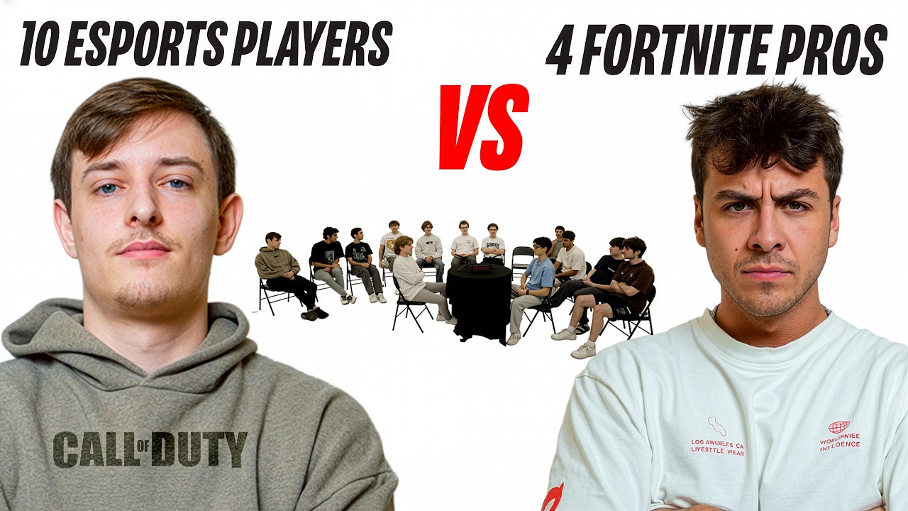 Fortnite Pros vs Esports Players Debate: What is the hardest game to go pro in?