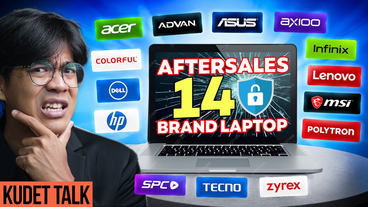 Memahami AFTERSALES 14 Brand Laptop Resmi dalam 24 Menit!