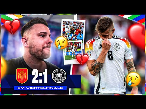 SKANDAL & RAUS 😢🤬 Deutschland 🇩🇪 vs Spanien 🇪🇸 STADION VLOG