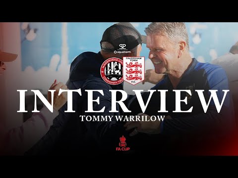 Interview - Tommy Warrilow - 1-0 Win in the FA Cup over Maidenhead.