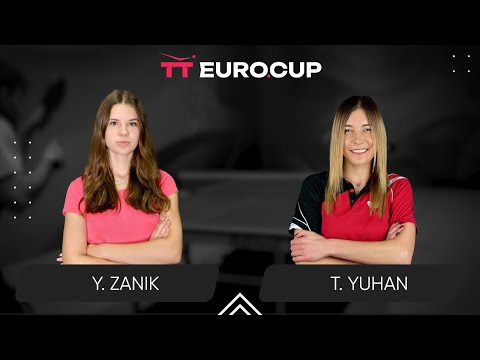12:15 Yulianna Zanik - Tetiana Yuhan 15.11.2024 TT Euro.Cup Women Ukraine Star. TABLE 4