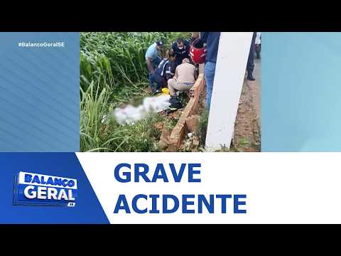 Jovem morre em acidente em Povoado de Frei Paulo - BGT