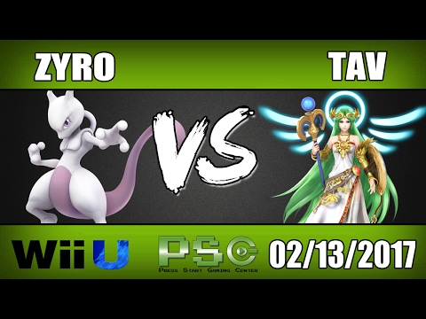 Zyro (Mewtwo/Corrin) VS Tav (Palutena) - Wii U Winners Round 2 - S4M