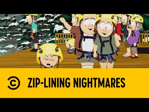 Zip-Lining Nightmares | South Park | Comedy Central Africa