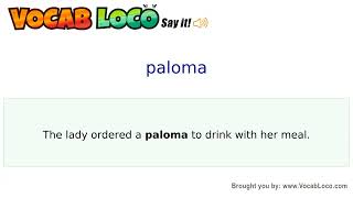 Video thumbnail for paloma