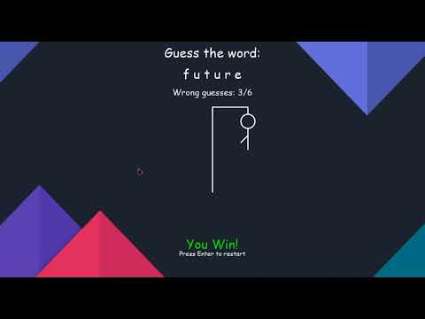 HangMan GO! gameplay