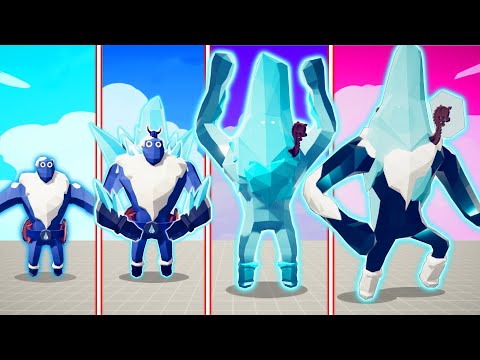 EVOLUTION OF ICE GIANT ( 2019 - 2025 ) | TABS - Totally Accurate Battle Simulator