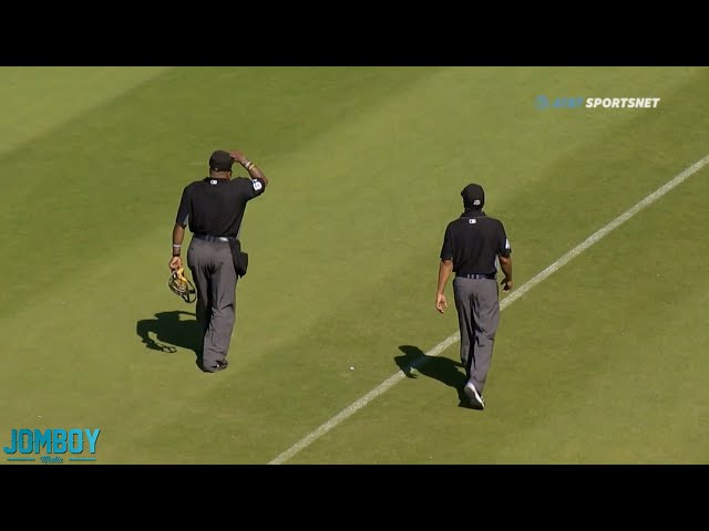 Umpire gets a chance to end the game and takes it, a breakdown