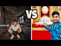 Dirty Room VS Luxury Room 24 Hour Survival Challenge