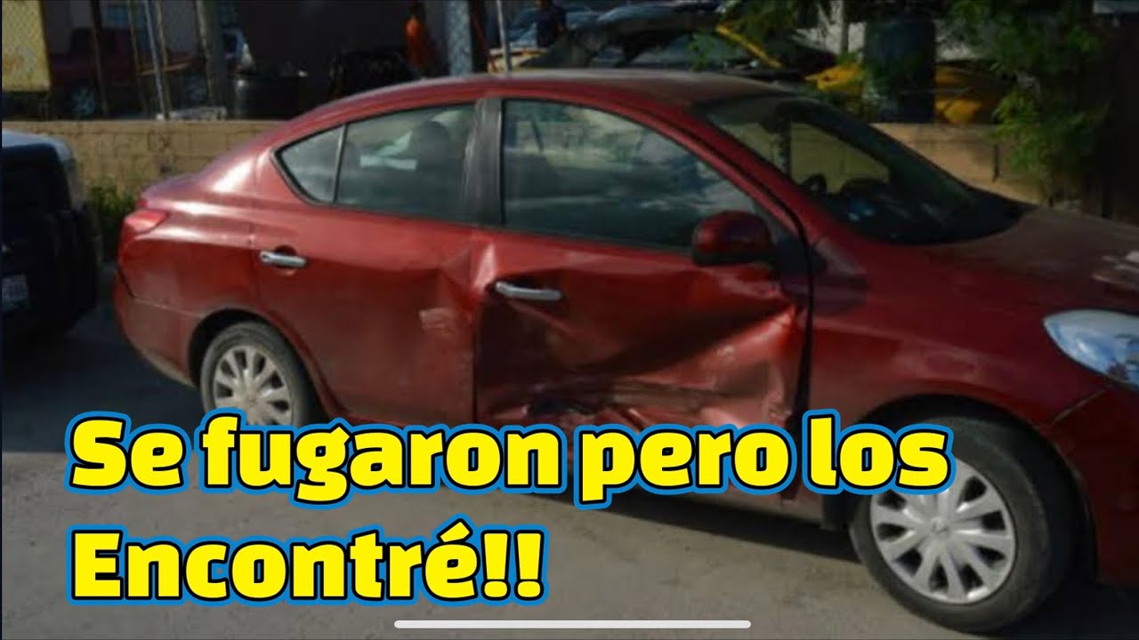 Si te chocan y se dan a la fuga ¡así los vas a encontrar! ||seguros para auto