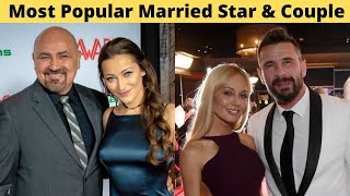 Top 15 Most Popular Married  PrnStars & Couple