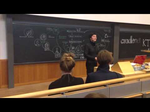 Ellen MacArthur speaks at KTH and Cradlenet.