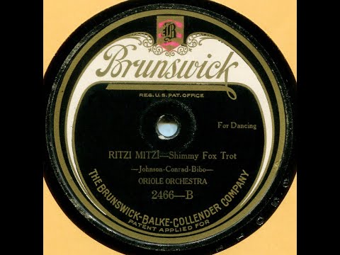 Ritzi Mitzi--Oriole Orchestra, 1923