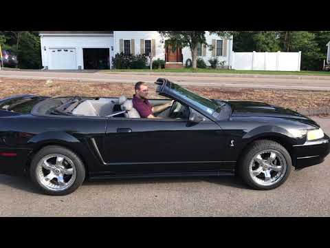 2000 Ford Mustang Cobra Convertible Odometer 23 514 Vin
