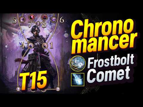Chronomancer Frostbolt&Comet เล่นสบายก่อนค่อยเปลี่ยน | Path of Exile 2