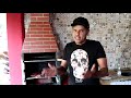 Pizza De Linguiça Na Churrasqueira