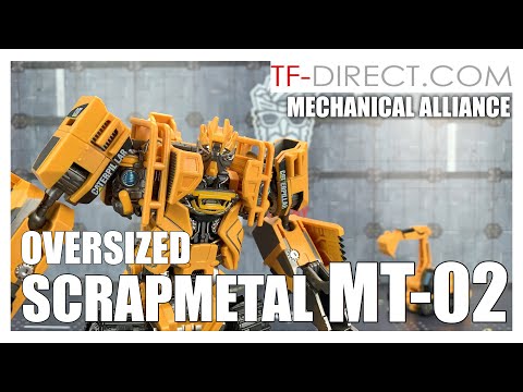 Mechanical Alliance 机械战队 Mechanical Team MT-02 Oversized Studio Series Scrapmetal