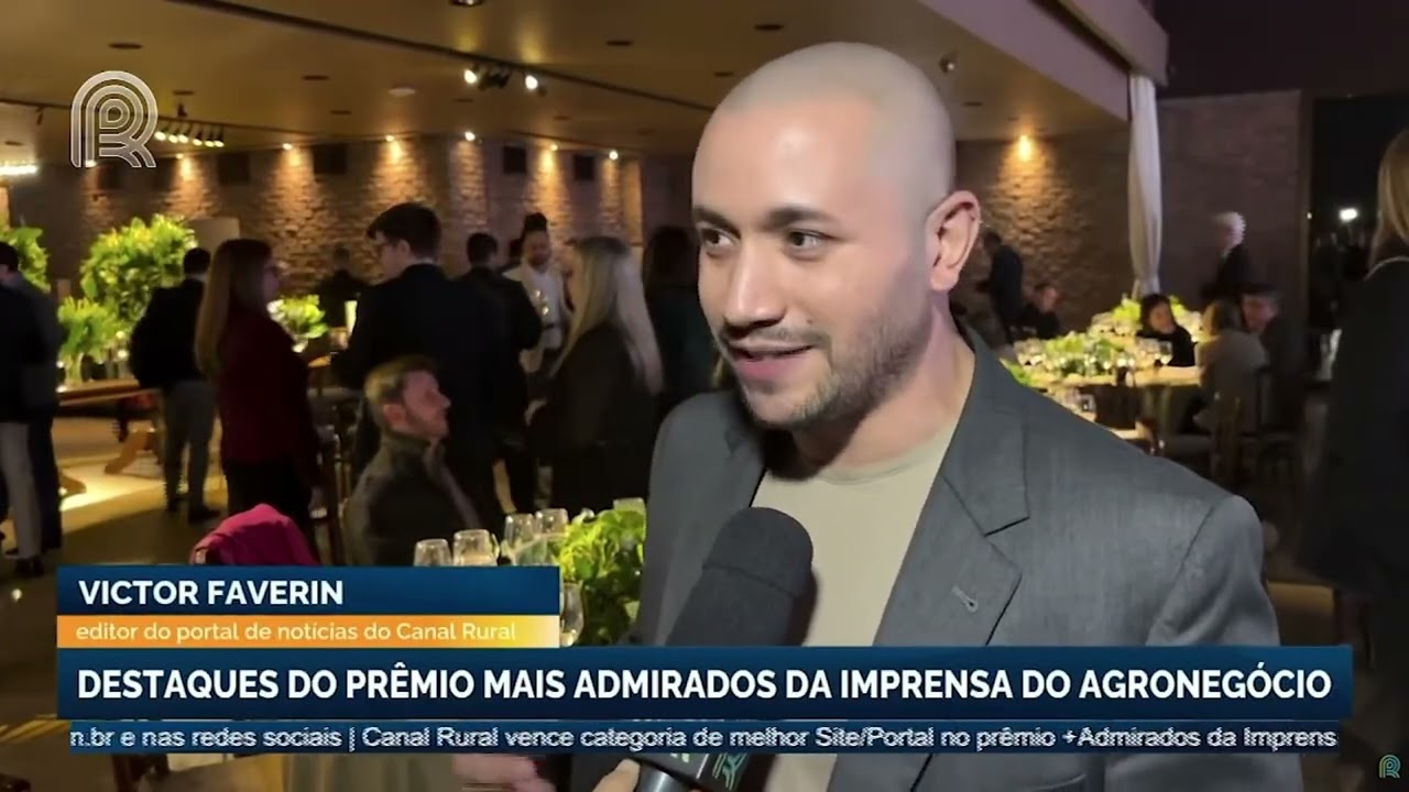 Site do Canal Rural ganha prêmio 'Mais Admirados da Imprensa do Agronegócio'