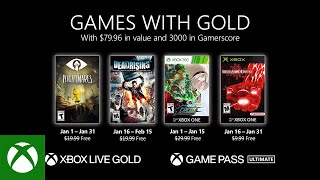 Games With Gold di gennaio