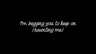Halsey - Haunting (Lyrics on screen)