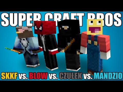 Super Craft Bros: SKKF vs. BLOW vs. CZUŁEK vs. MANDZIO!