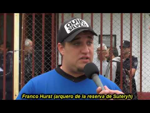 FUTBOL DORREGO: Nota con Franco Hurst / Arquero de Suteryh -Ganador 1ra rueda en RESERVA ( 6-05-18)