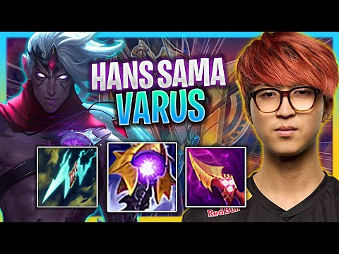 HANS SAMA PERFECT GAME WITH VARUS! | G2 Hans Sama Plays Varus ADC vs Ashe!  Season 2023