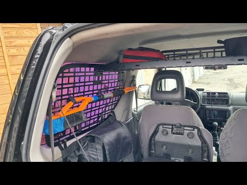 Molle-панель Xroad для Suzuki Jimny JB23/JB33/JB43/JB53 1998-2018 на окно в багажник левая (XRM-JMN-RWL) - фото 1 - id-p2374931890
