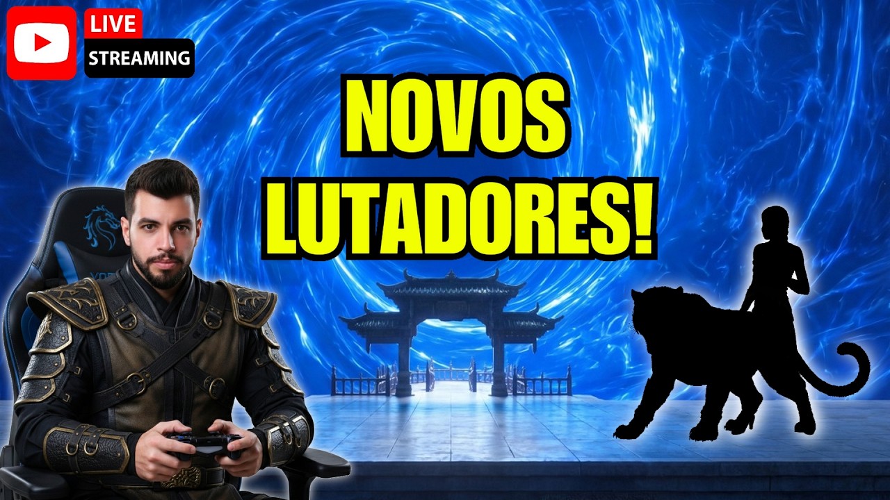 MORTAL KOMBAT REMAKE: Testando os NOVOS PERSONAGENS Ao Vivo! 😱🔥 @NOSTALGICK
