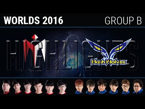 I MAY vs Flash Wolves Highlights, S6 World Championship 2016 Day 8 Group B, IM vs FW