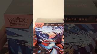 NEW ETB Opening! #pokemon #newrelease #chaosrising #cards #shorts