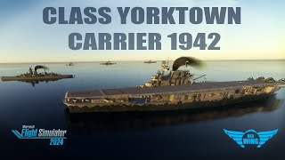 WWII CLASS YORKTOWN CARRIER TEASER