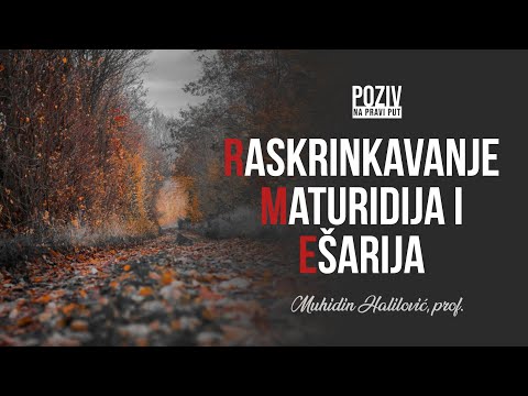 RASKRINKAVANJE MATURIDIJA I EŠARIJA - Muhidin Halilović, prof. ᴴᴰ┇Poziv na pravi put
