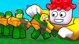 ミニ戦争で最強の軍隊を作ったロブロックス【 Roblox 】