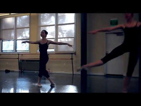 Fouettes and with hands on shoulders - Modas Dance Workshop Duncan Cooper