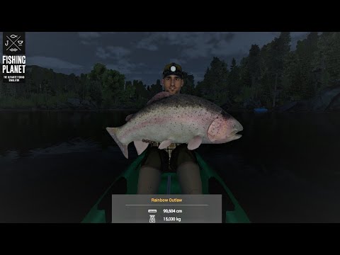 Fishing Planet Staffel 2 Folge 26 Level 46  Rainbow Outlaw am Faklen Lake