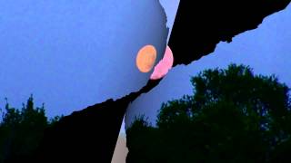preview picture of video 'Supermoon, June 2013, Stubblefield Lake, Tx, USA'